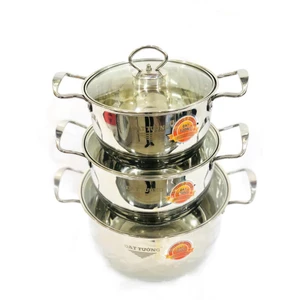 Bộ nồi 3 đáy đạt tường