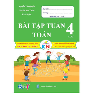 Sách - Bài Tập Tuần Toán Và Tiếng Việt Lớp 4 - Kết Nối Tri Thức Với Cuộc Sống