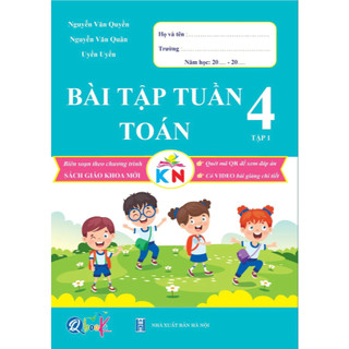 Sách - Bài Tập Tuần Toán Và Tiếng Việt Lớp 4 - Kết Nối Tri Thức Với Cuộc Sống
