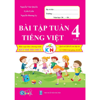 Sách - Bài Tập Tuần Toán Và Tiếng Việt Lớp 4 - Kết Nối Tri Thức Với Cuộc Sống