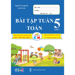 Sách - Bài Tập Tuần Toán Và Tiếng Việt Lớp 5 - Kết Nối Tri Thức Với Cuộc Sống