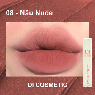 [1.1 MUA 2 TẶNG 1] 08 - Nâu Nude Son DI Lipstick chính hãng