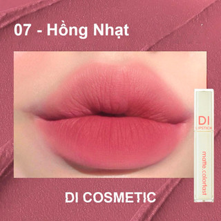 [1.1 MUA 2 TẶNG 1] 07 - Hồng Nhạt Son DI Lipstick chính hãng