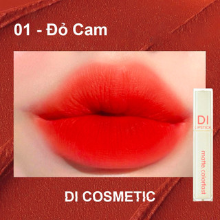 [1.1 MUA 2 TẶNG 1] 01 Đỏ Cam Son DI Lipstick chính hãng
