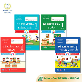 Sách - Đề Kiểm Tra Toán Và Tiếng Việt Lớp 1 - Kết Nối Tri Thức Với Cuộc Sống