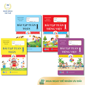 Sách - Bài Tập Tuần Toán Và Tiếng Việt Lớp 1 - Kết Nối Tri Thức Với Cuộc Sống