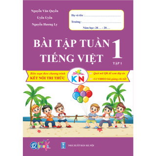 Sách - Bài Tập Tuần Toán Và Tiếng Việt Lớp 1 - Kết Nối Tri Thức Với Cuộc Sống