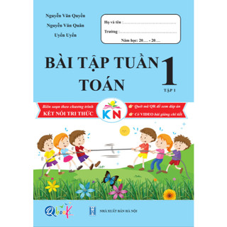 Sách - Bài Tập Tuần Toán Và Tiếng Việt Lớp 1 - Kết Nối Tri Thức Với Cuộc Sống