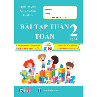 Sách - Bài Tập Tuần Toán Và Tiếng Việt Lớp 2 - Kết Nối Tri Thức Với Cuộc Sống