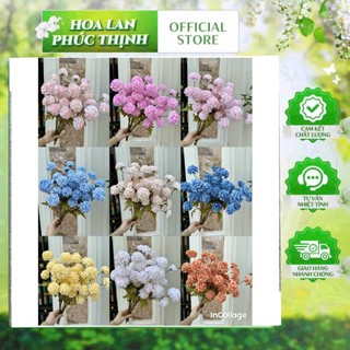 Combo 5 cành 🌸 CẨM TÚ CẦU ONG GIẢ CAO CẤP – HOA NHỎ NHIỀU NHÁNH, MÀU SẮC ĐA DẠNG 🔰 Sản phẩm từ HOA LAN PHÚC THỊNH – OFFI