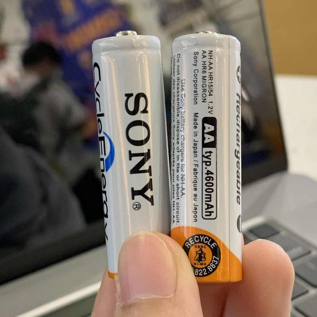 Pin sạc AA AAA, pin aa sạc, pin aaa sạc Sony, 4300mAh 4600mAh 1000 lần ...