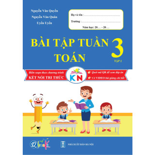Sách - Bài Tập Tuần Toán Và Tiếng Việt Lớp 3 - Kết Nối Tri Thức Với Cuộc Sống