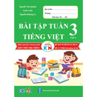 Sách - Bài Tập Tuần Toán Và Tiếng Việt Lớp 3 - Kết Nối Tri Thức Với Cuộc Sống