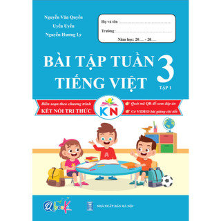 Sách - Bài Tập Tuần Toán Và Tiếng Việt Lớp 3 - Kết Nối Tri Thức Với Cuộc Sống