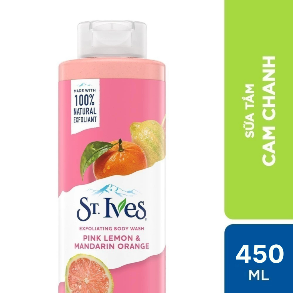 Sữa tắm dưỡng da ST.IVES 450ml (Tùy chọn mùi)