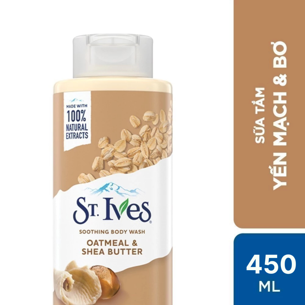 Sữa tắm St.ives Yến Mạch và Bơ 450ml