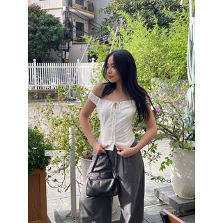 Quần tây nữ công sở - quần tây suông xếp ly ống rộng nhiennhienvintage NQT00003