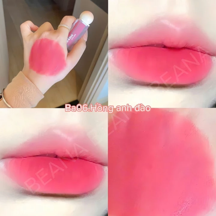 Son BeAna son hồng phấn son hồng đào, son hồng cánh sen son tone hồng, son môi chính hãng màu son nhẹ nhàng