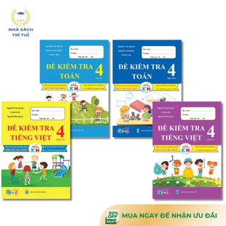 Sách - Đề Kiểm Tra Toán Và Tiếng Việt Lớp 4 - Kết Nối Tri Thức Với Cuộc Sống