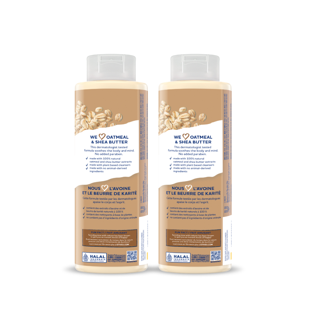 Combo 2 sữa tắm ST.IVES Bơ Yến Mạch (450mlx2)