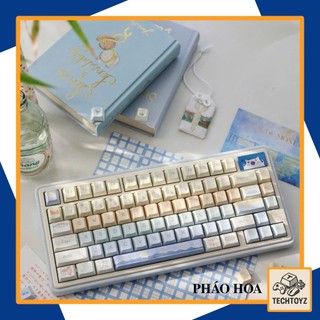Bộ 95 Keycaps Dễ Thương - PBT DyeSub - Cherry Profile