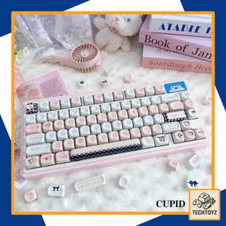 Bộ 95 Keycaps Dễ Thương - PBT DyeSub - MOA Profile