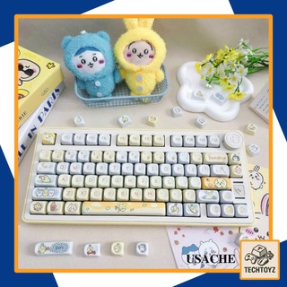 Bộ 95 Keycaps Dễ Thương - PBT DyeSub - MOA Profile