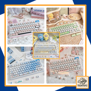 Bộ 95 Keycaps Dễ Thương - PBT DyeSub - MOA Profile