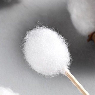 Tăm Bông Gỗ Màu 2 Đầu 500 Que Hộp Ngôi Sao Cao Cấp - Cotton Buds Vệ Sinh Tai Tẩy Trang Makeup