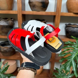 Dép cao su dép rọ màu công nghệ mới (nhẹ, thoải mái 2.5cm), thủ công của Vua dép lốp Phạm Quang Xuân