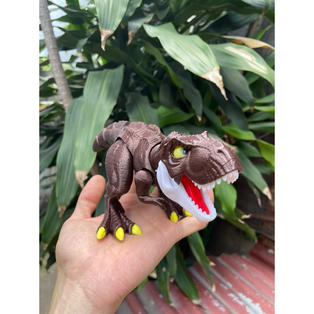 Mô hình đồ chơi Khủng Long Bạo chúa T Rex in 3D, mô hình cá mập dành ...