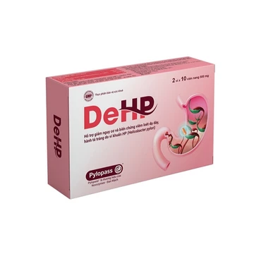 DeHP – Viên uống hỗ trợ giảm vi khuẩn HP và tăng cường bảo vệ dạ dày