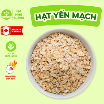 Yến Mạch Cán Dẹt /Cán Vụn, Yến Mạch Nhập Khẩu Chile/Úc, Ngũ Cốc Ăn Kiêng Giàu Chất Xơ - 500g/ 1Kg