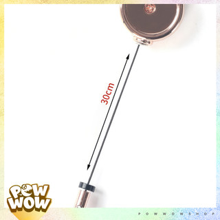 Lõi Tơrua Kéo Rút Mini 30cm Kim Loại Bóng Phong Cách Gắn Balo Túi Xách Nam Tính Nhiều Màu