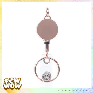 Lõi Tơrua Kéo Rút Mini 30cm Kim Loại Bóng Phong Cách Gắn Balo Túi Xách Nam Tính Nhiều Màu