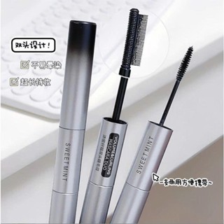 Chuốt mi SWEET MINT 2 đầu Mascara Double Head Eye Black dài mi cong mi