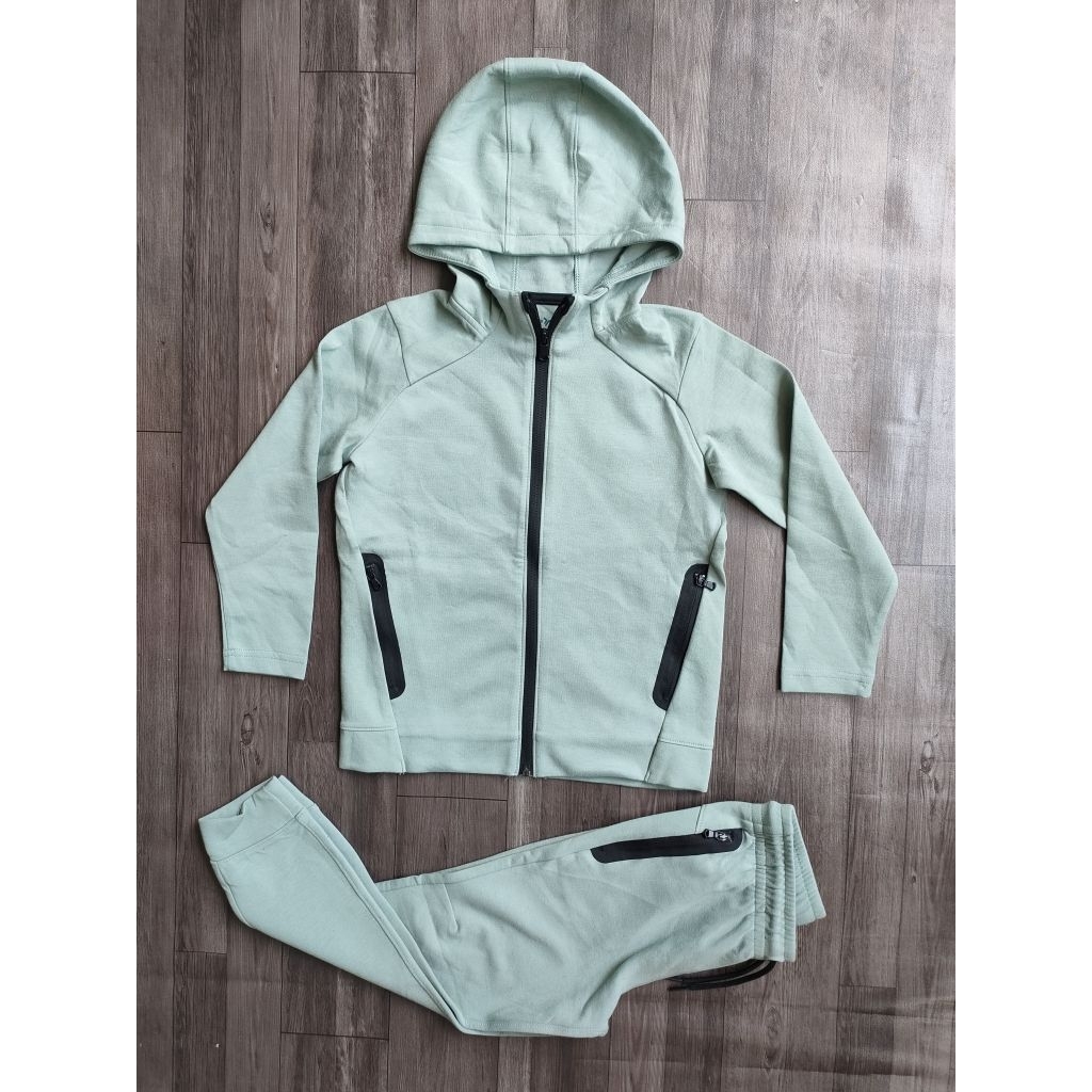 (BomoHouse) Bộ áo khoác dài tay áo và quần jogger bé trai size đại 0ldN@vy* dư xịn VNXK (15-57 kg)