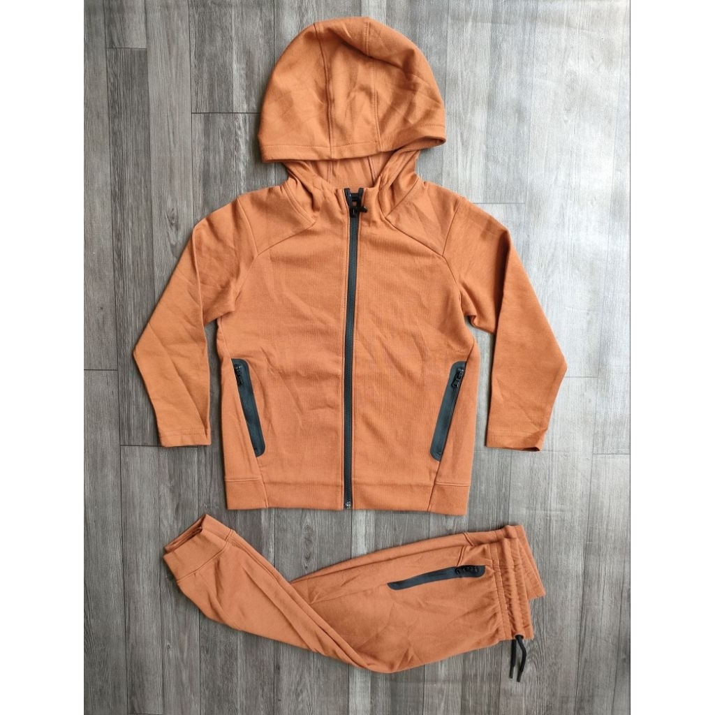 (BomoHouse) Bộ áo khoác dài tay áo và quần jogger bé trai size đại 0ldN@vy* dư xịn VNXK (15-57 kg)