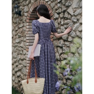 Đầm thiết kế caro Jolyn dress trẻ trung, dáng dài