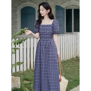 Đầm thiết kế caro Jolyn dress trẻ trung, dáng dài
