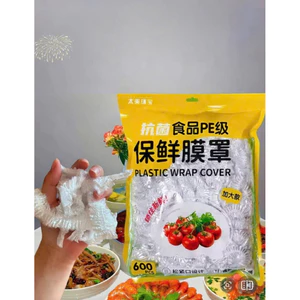 Set 600 bọc thực phẩm siêu dai thiết kế bo chun tiện lợi