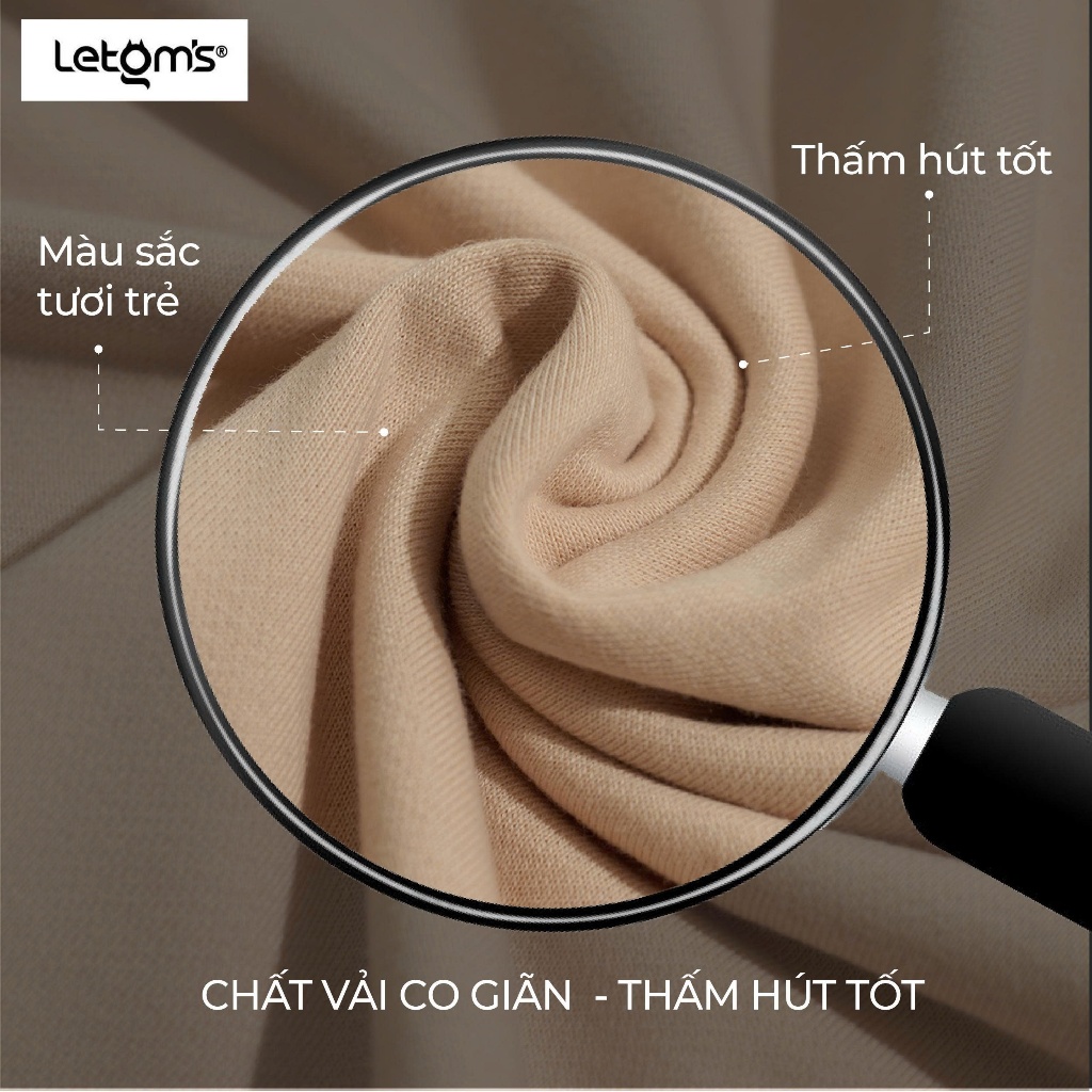 Áo Sweater Nữ Nỉ Chân Cua LeTom's, Form Oversize, Ấm Áp, Co Giãn, Nhiều Màu, Không Bai Nhão