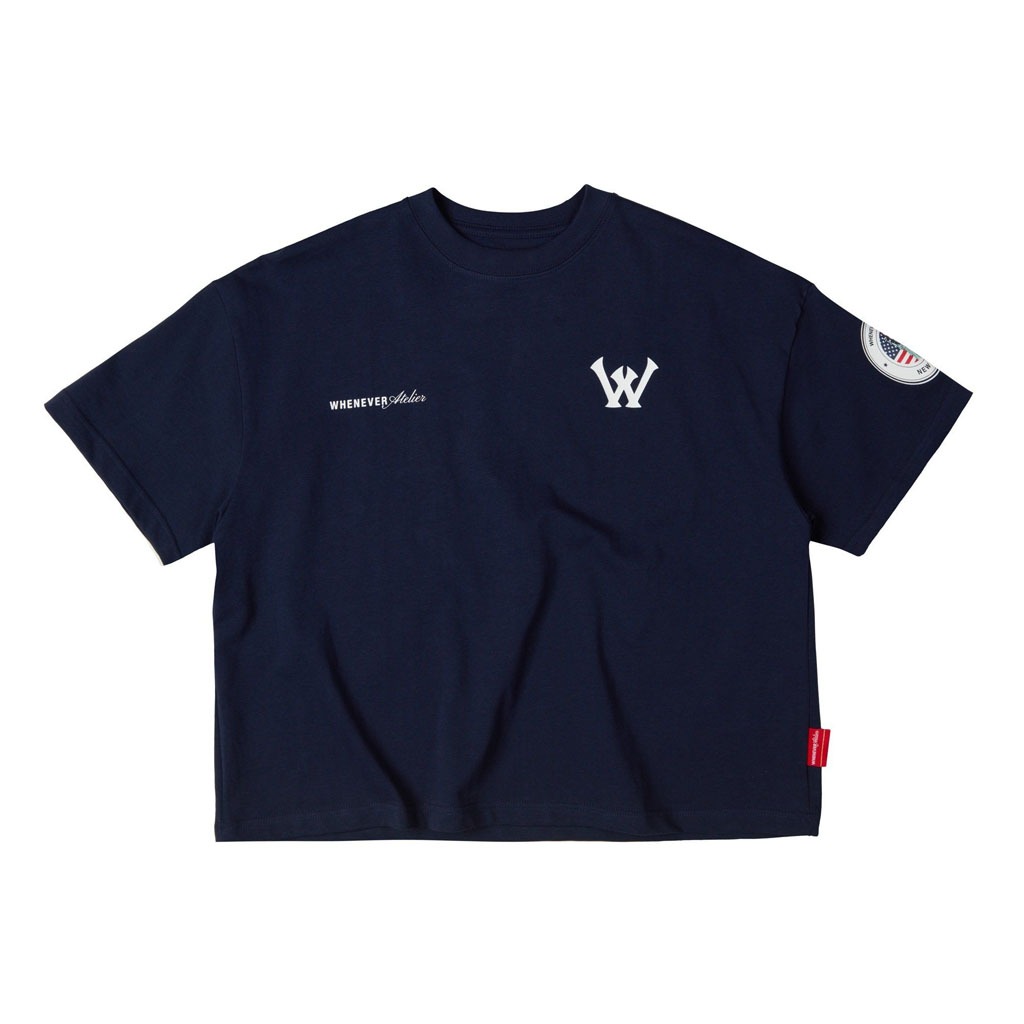WHENEVER Áo Thun Whenever Atelier W Basic T-Shirt Vải Cotton 100% Form ...