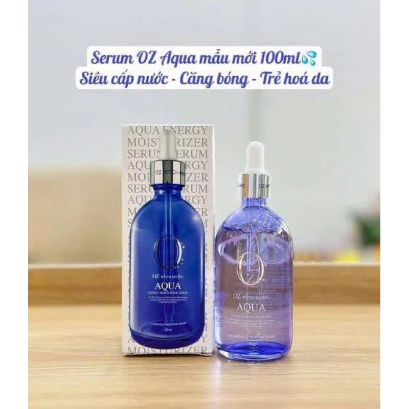 Serum OZ Filler Aqua GC Hàn Quốc, Lọ 100mL Giúp Căng Bóng Trẻ Hóa Da