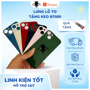 Kính Lưng Lỗ To X-14Promax Dành Cho Thợ Sửa Chữa Điện Thoại , Lắp Ăn Luôn , Không Cần Tháo Viền , Tặng Kèm Keo Dán 3ML