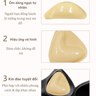 Miếng Dán Keo 2 Mặt Nâng Ngực Gợi Cảm - Miếng Độn Ngực Dán Chắc Mặc Bikini Váy Hở Chuẩn Đẹp D3008