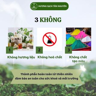 Nhang sạch Tân Nguyên, hương quế, nhang thơm cao cấp ống 170-190 que
