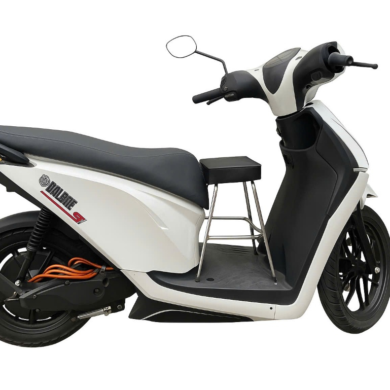 [ ĐÔN NỆM ] GHẾ ĐÔN GA INOX YÊN NỆM ĐEN XE TAY GA CHO BÉ