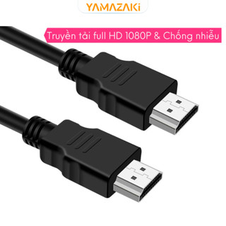 Dây HDMI YAMAZAKi 2.0 4K Siêu Nét Dài 1m Truyền Tín Hiệu Âm Thanh Hình Ảnh Từ Máy Tính, TV Box, Laptop, PS4