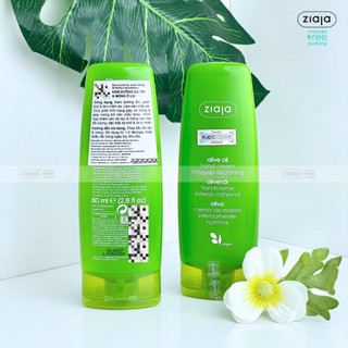 Kem Tay Ziaja, Kem Dưỡng Tay Và Móng Ô liu Ziaja 80ml Olive Oil Hand Cream Intensely Nourishing